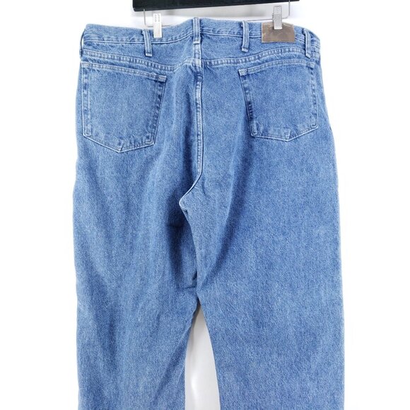 Gander Mountain Mens Size 42x32 Relaxed Fit Flannel Lined Jeans - Picture 4 of 11